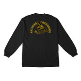 Anti Hero - Rock Dove Fill LS Tee (Black/Yellow)